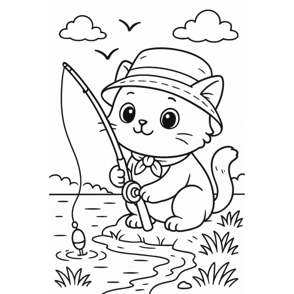 cat coloring pages printable cat coloring pages printable