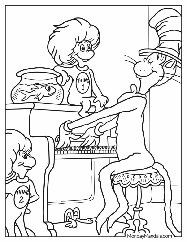 dr seuss coloring printables dr seuss coloring printables