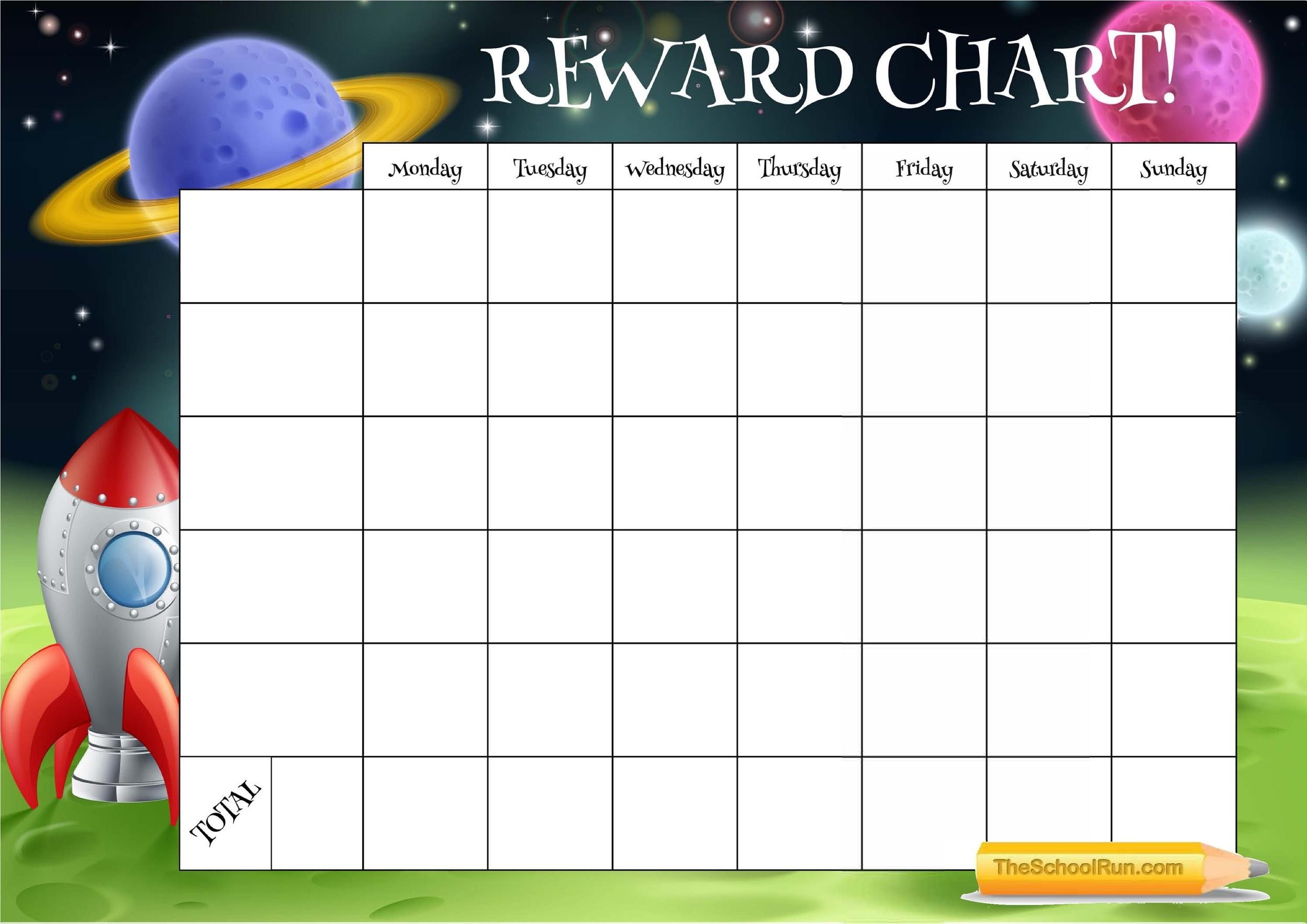 reward chart printable