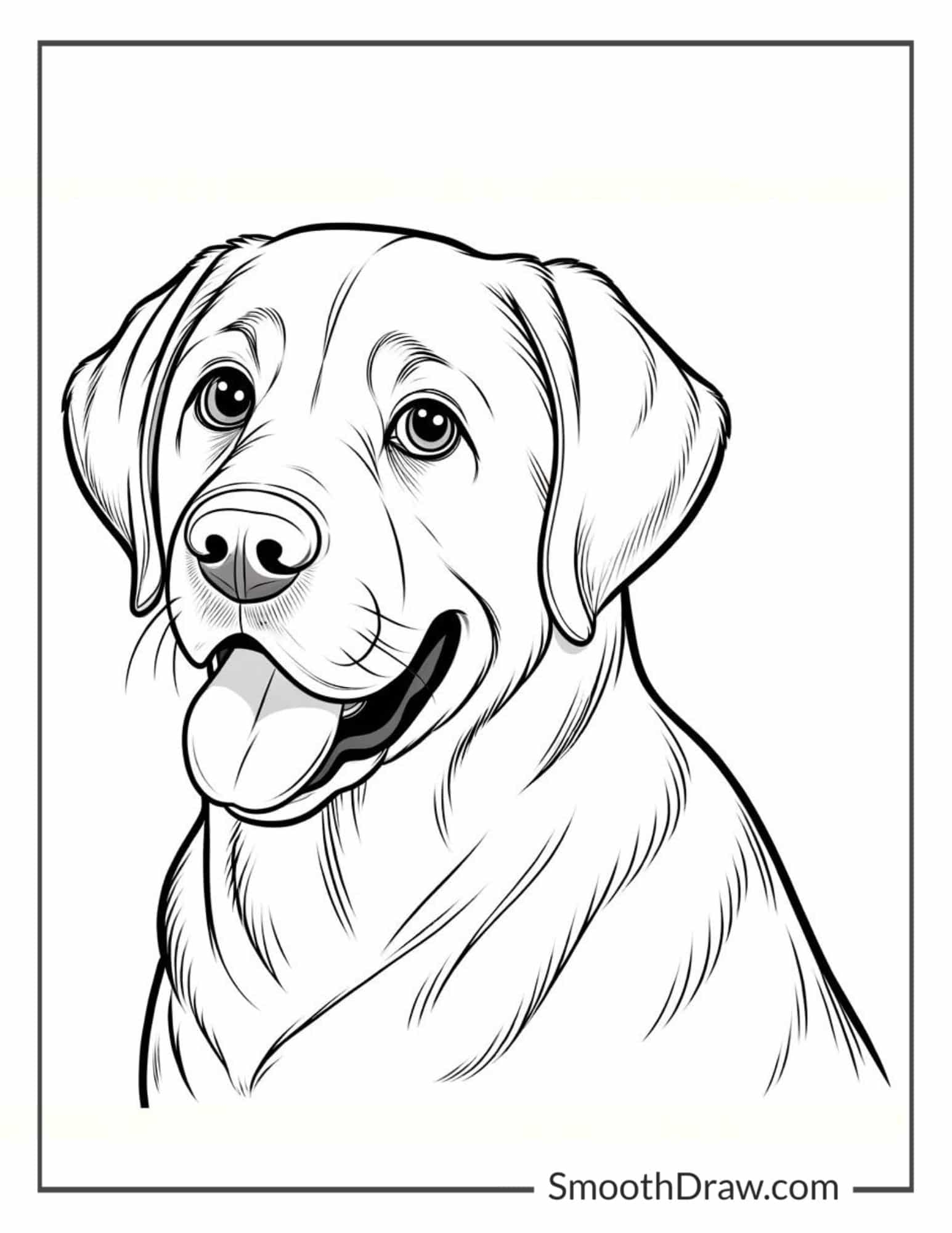 printable colouring pages dogs