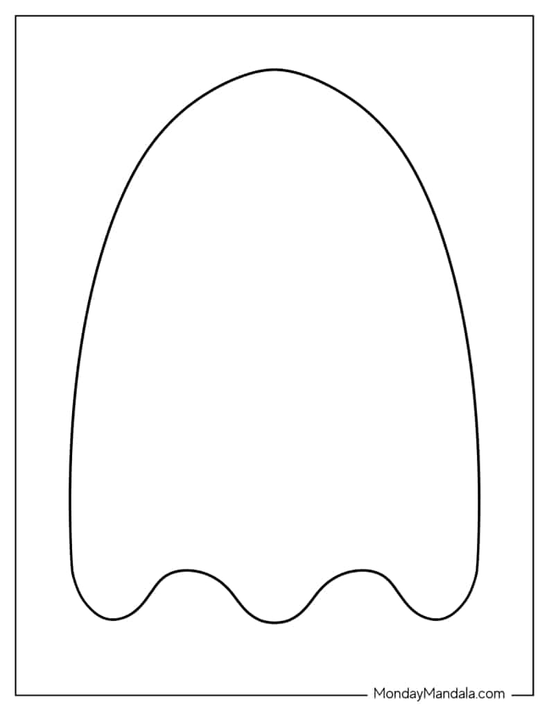 48 Ghost Templates Free PDF Printables 