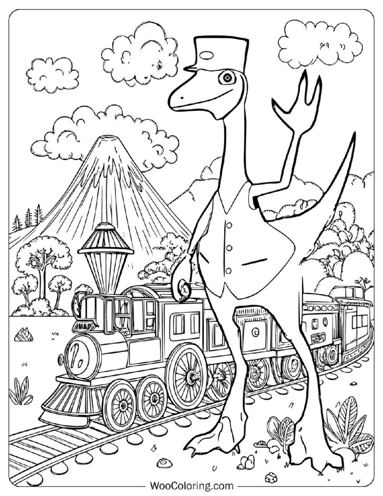 printable colouring pictures of dinosaurs