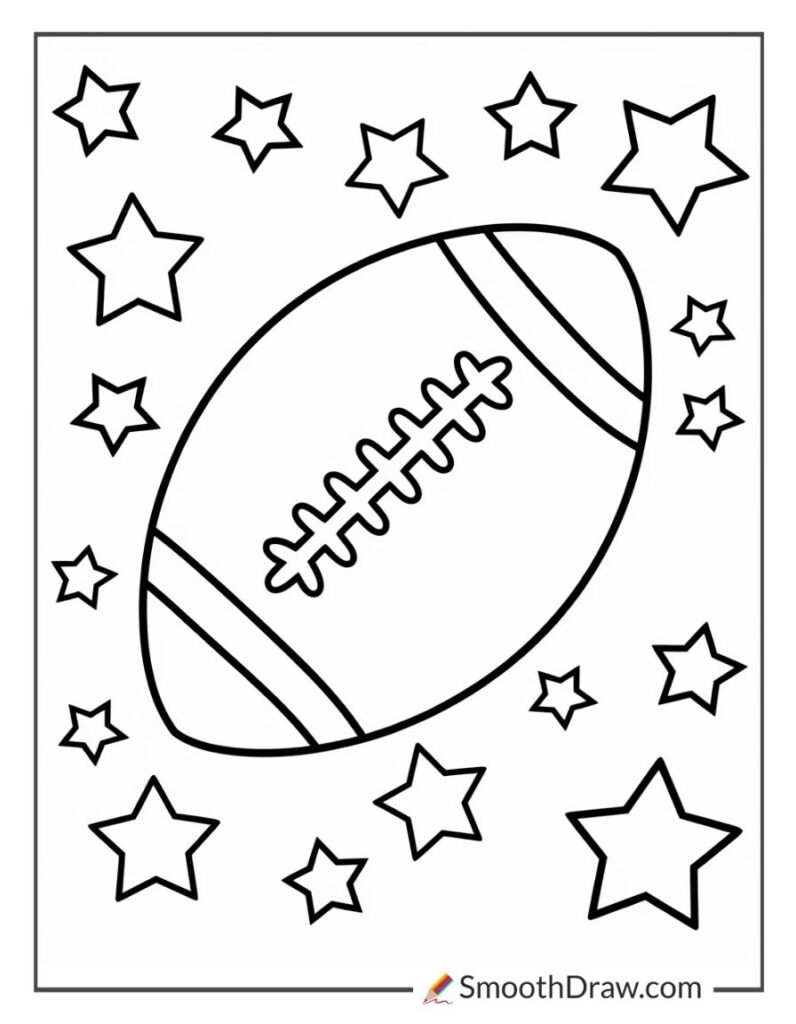 53 Football Coloring Pages