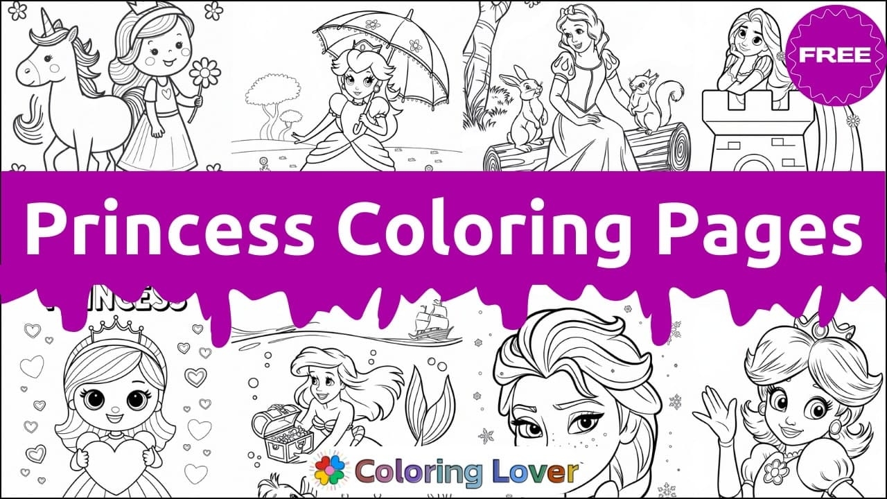 princess printable colouring pages princess printable colouring pages