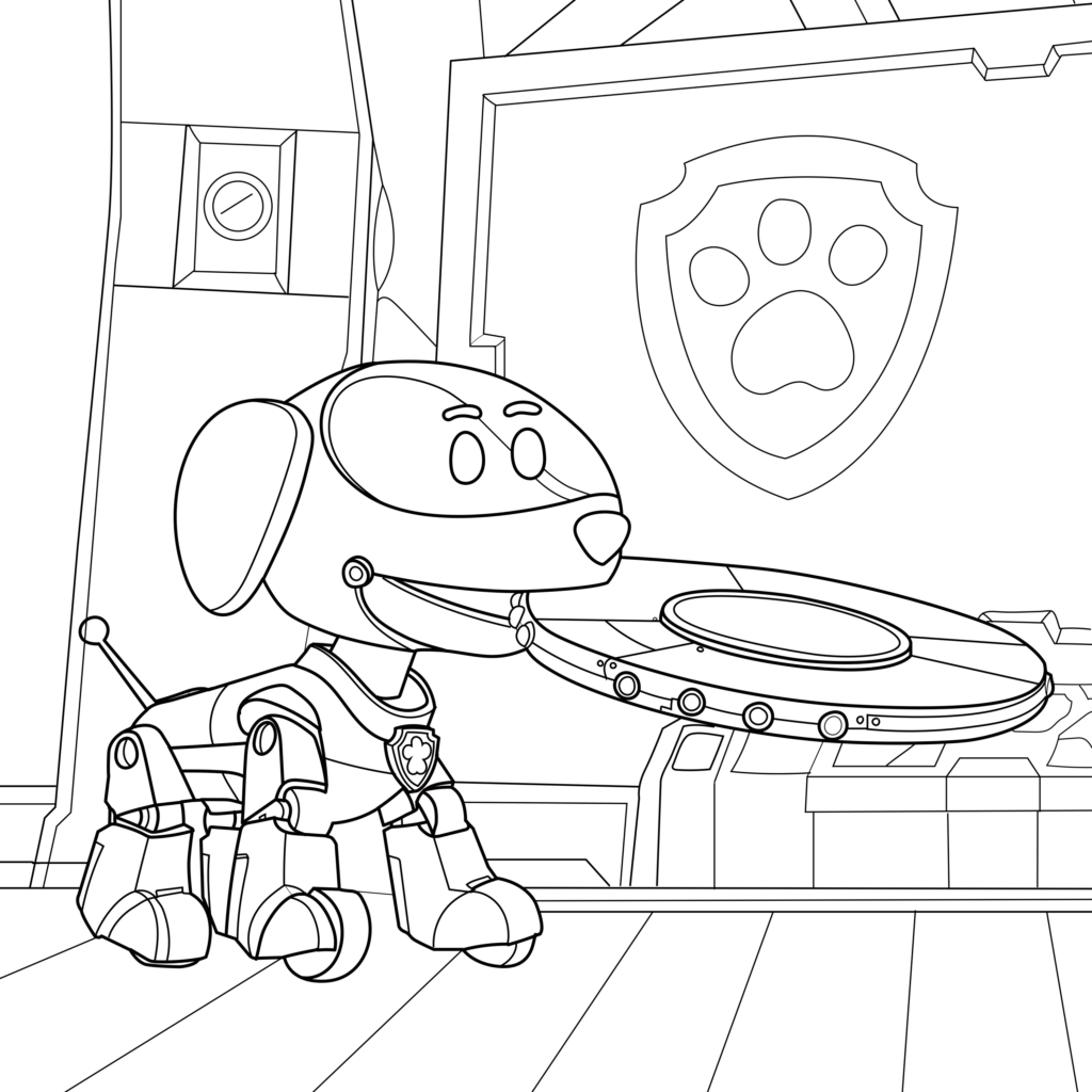 8 Free Printable Paw Patrol Coloring Pages TheToyZone