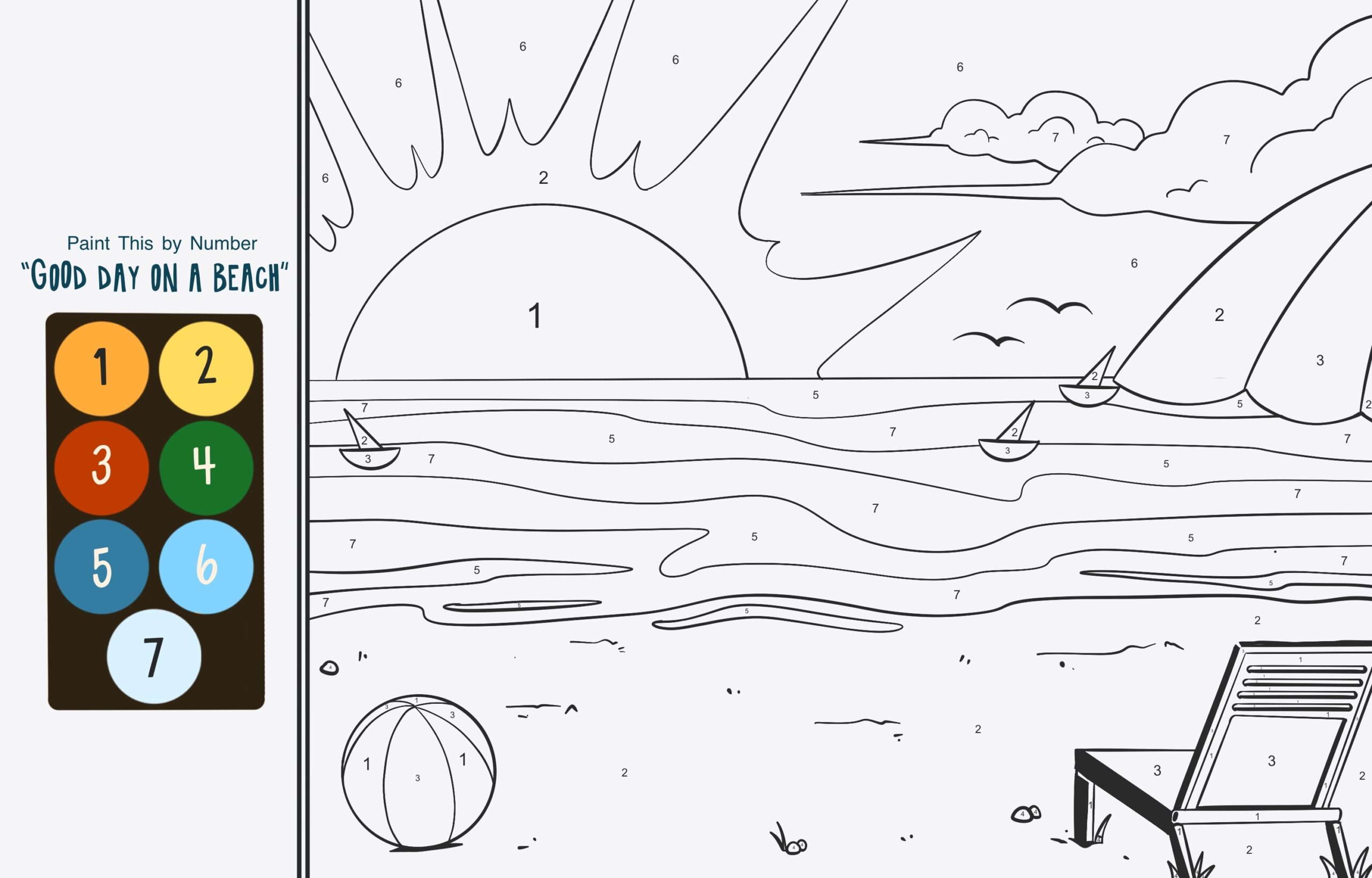 paint by numbers free printable paint by numbers free printable