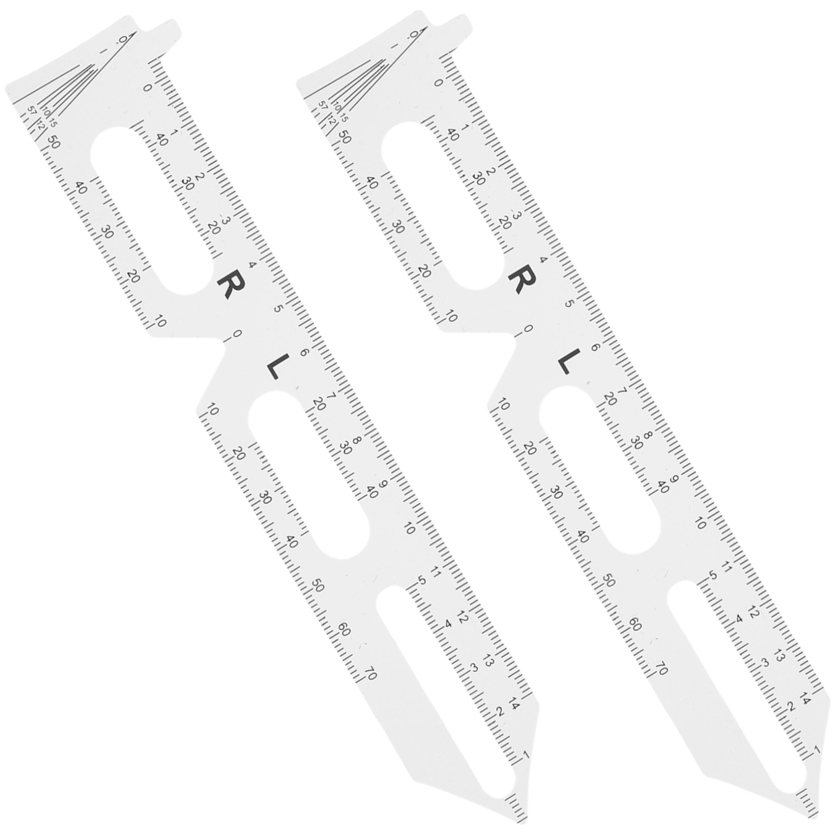 Amazon IWOWHERO 2Pcs Pupil Distance Ruler Accurate Measuring Tool For Pupillary Distance Lightweight Portable Optical Pupillometer For Prescription Eyeglasses Essential Pupil Measurement Tool For Women Men Tools Home Improvement