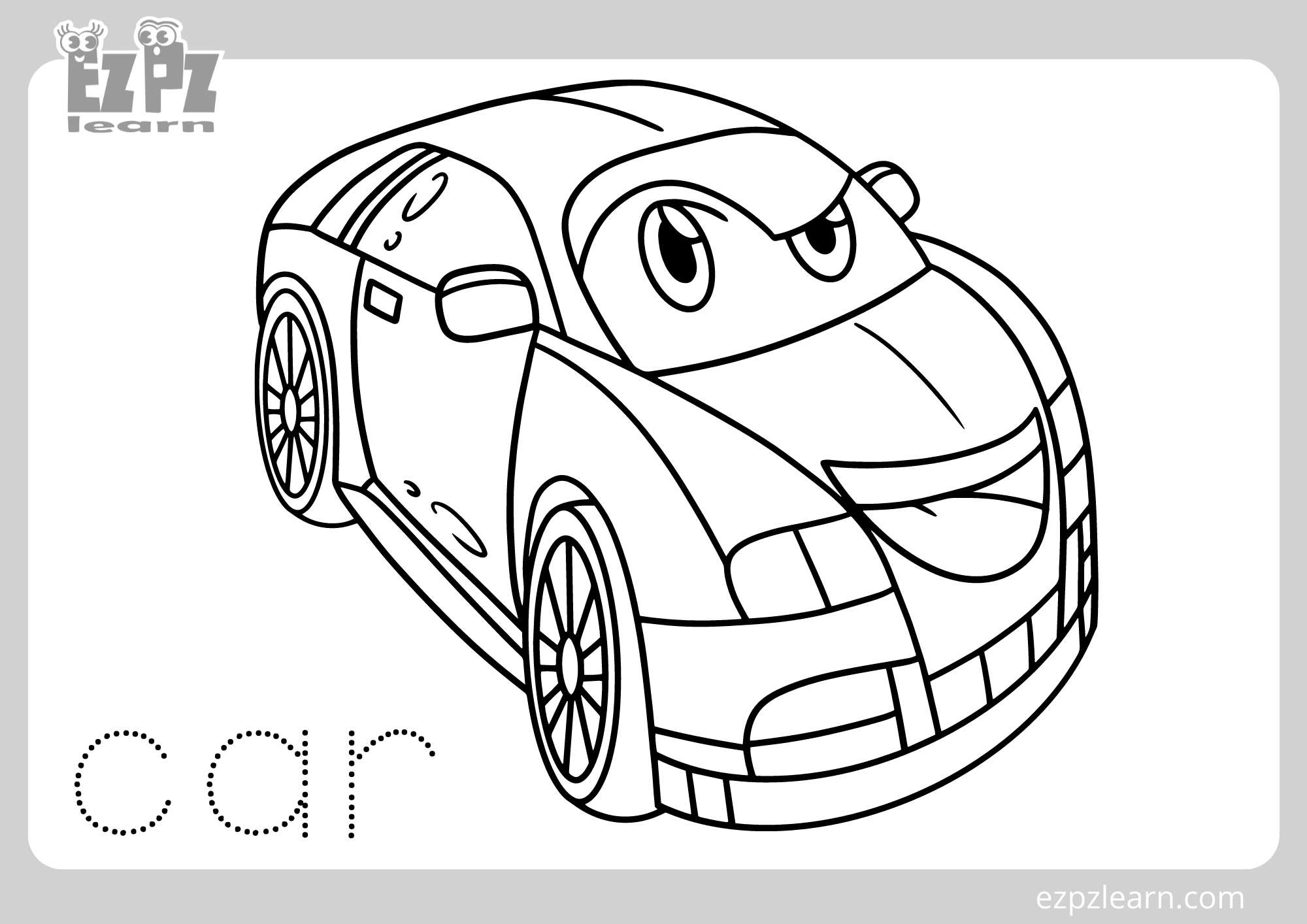 car coloring pages printable car coloring pages printable