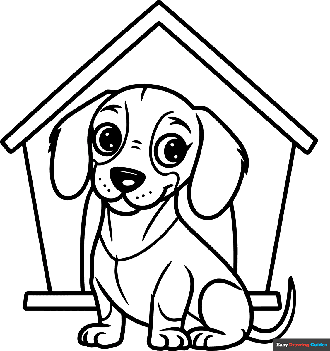 dog coloring pages printable free