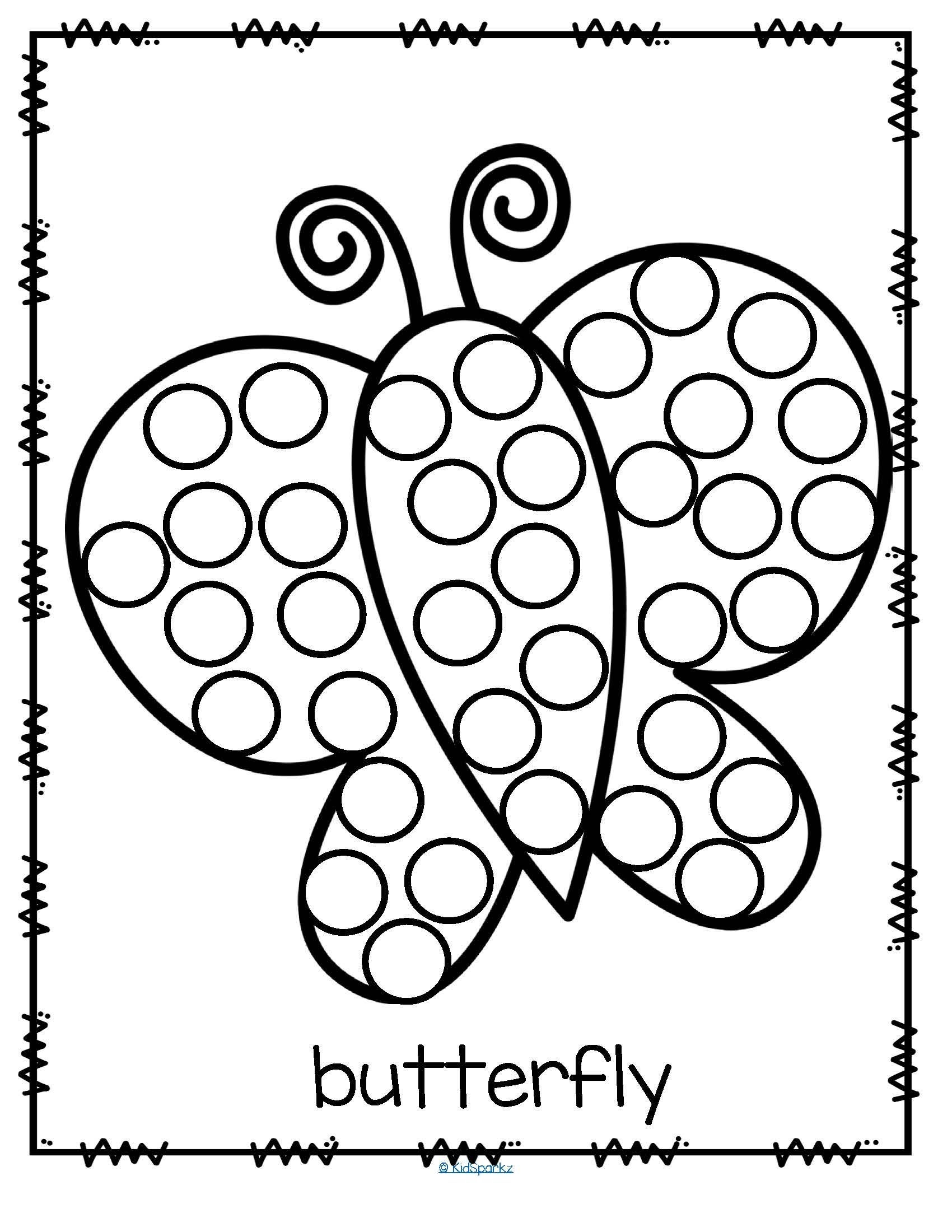 Do A Dot Art Free Printables Printable Study Planner
