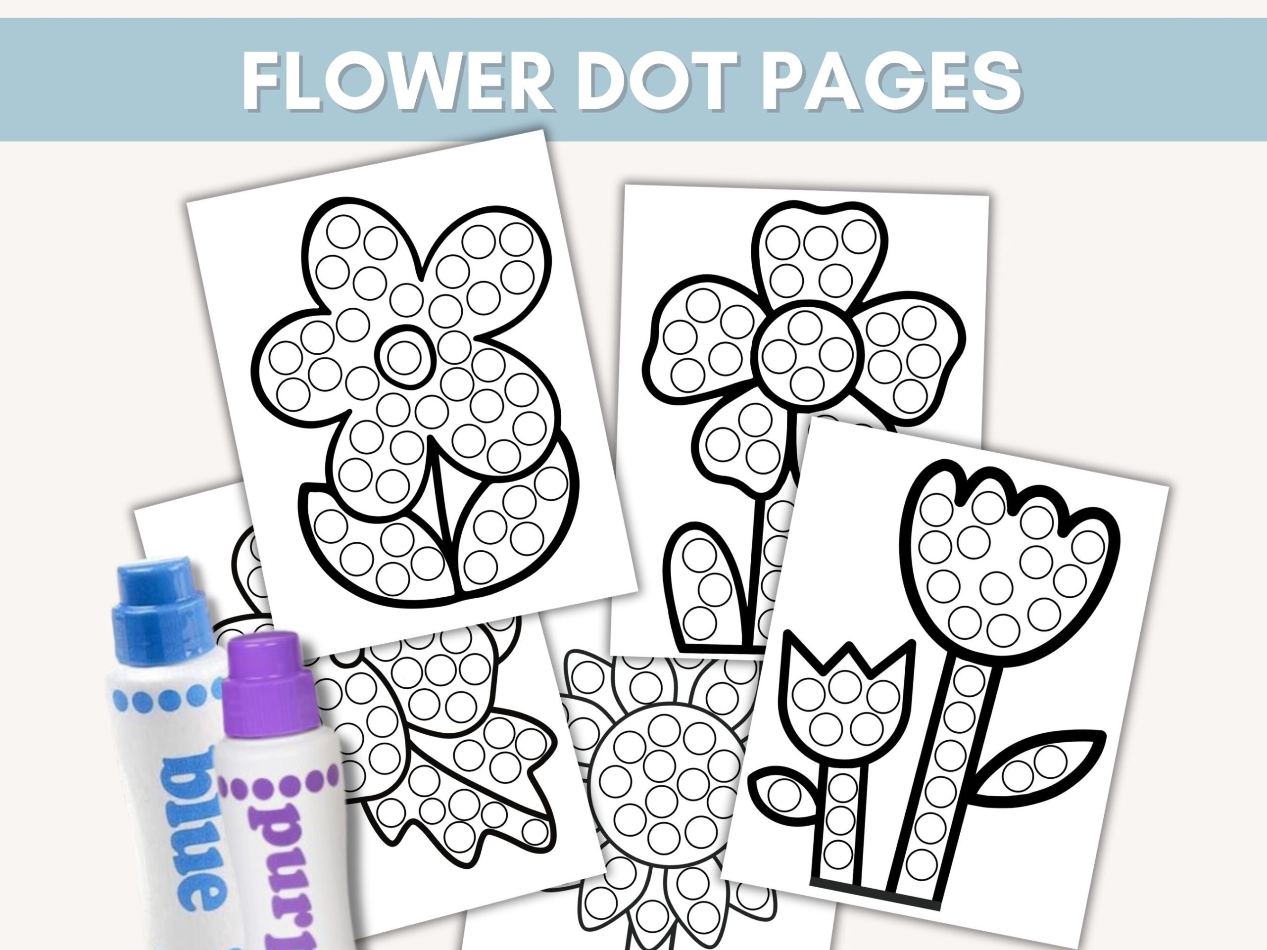 dot marker printable