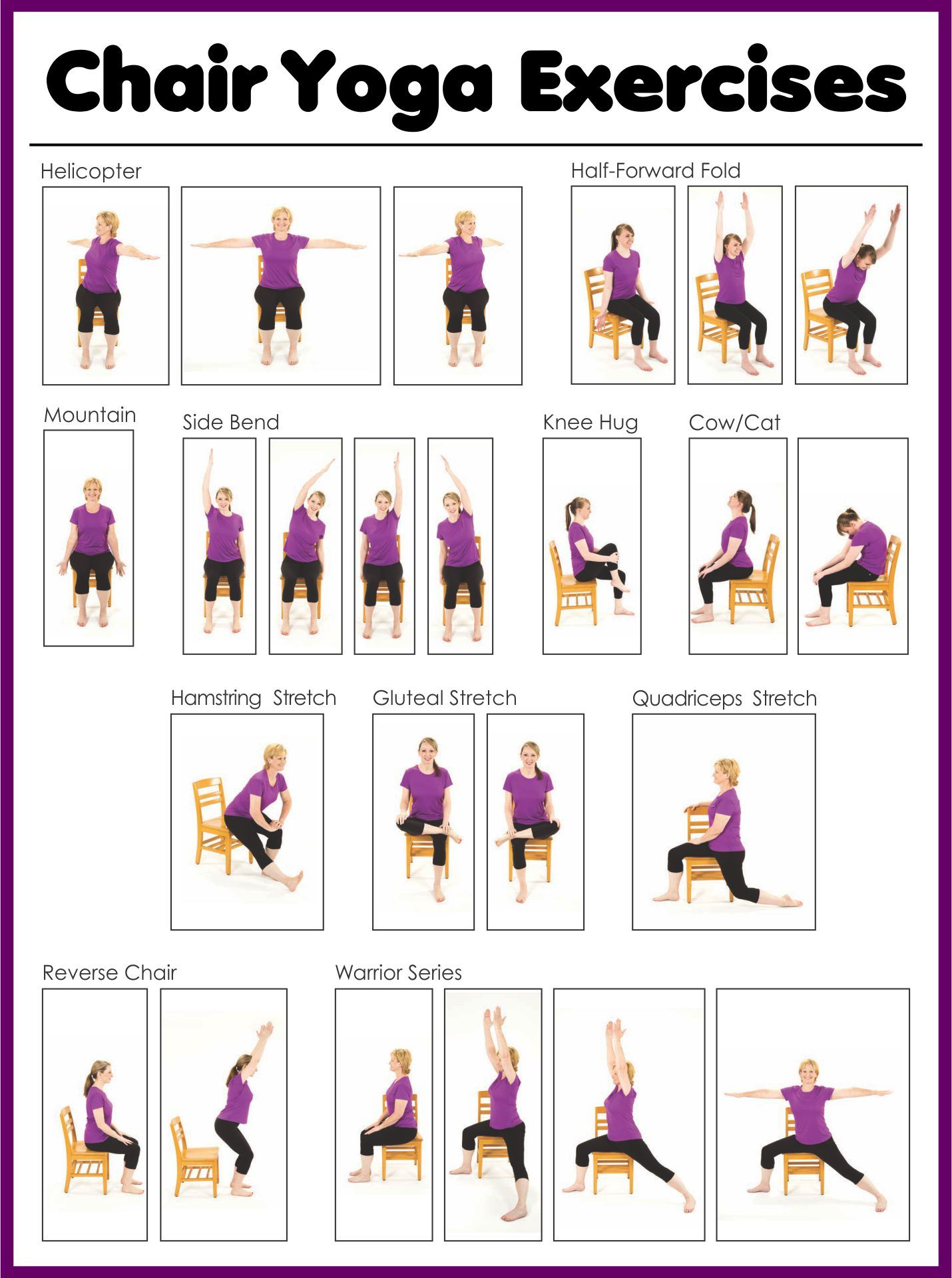 printable chair yoga for seniors