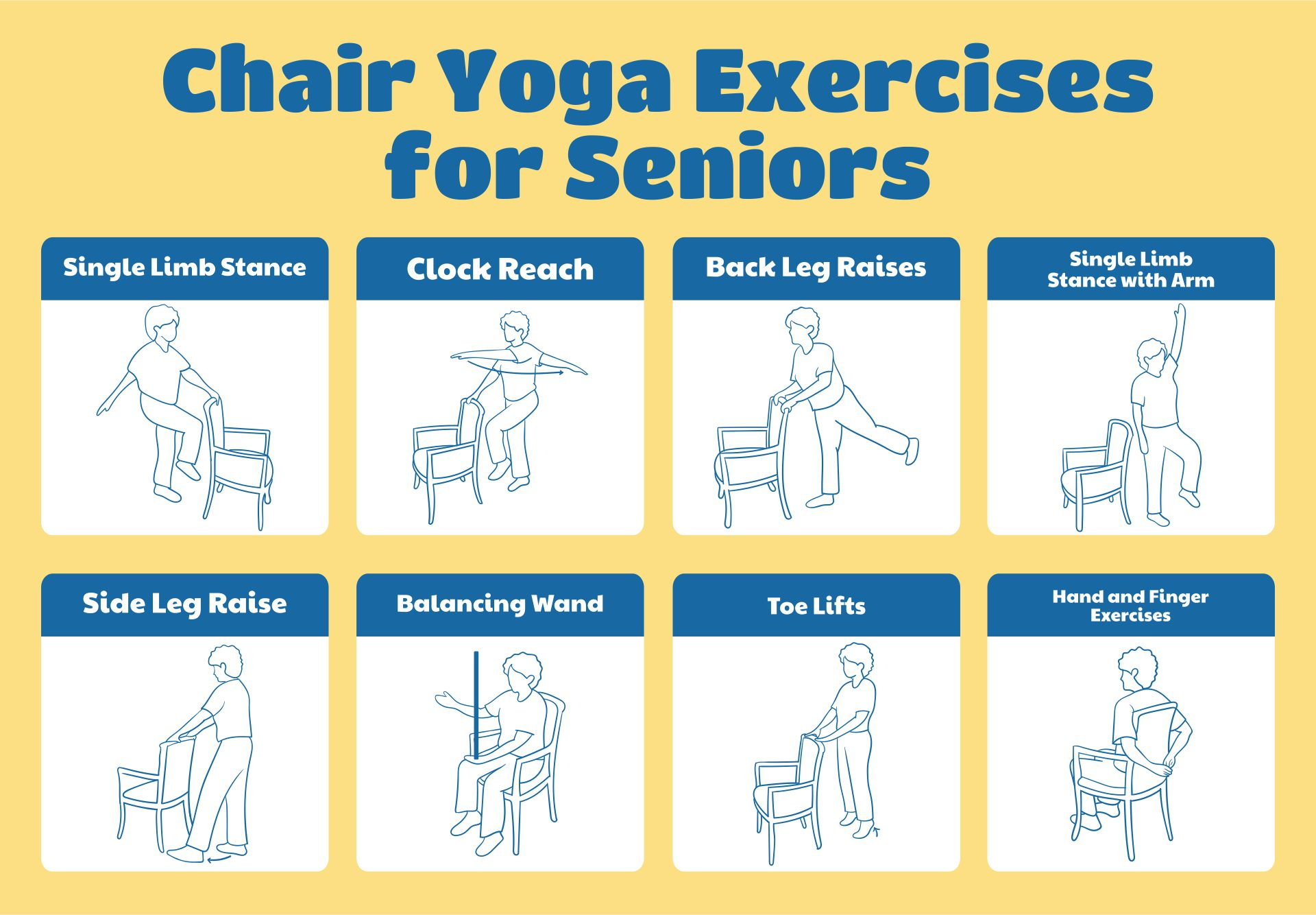 printable chair yoga free