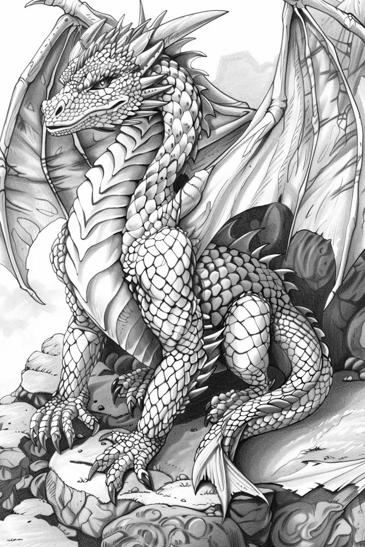 Free Printable Dragon Coloring Pages For Kids Adults Storiespub