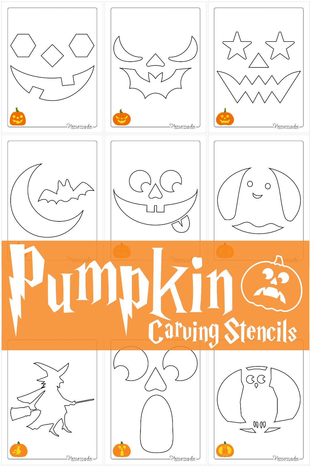 Free Printable Pumpkin Carving Stencils Templates For Halloween Free Printable Pumpkin Carving Stencils Templates For Halloween