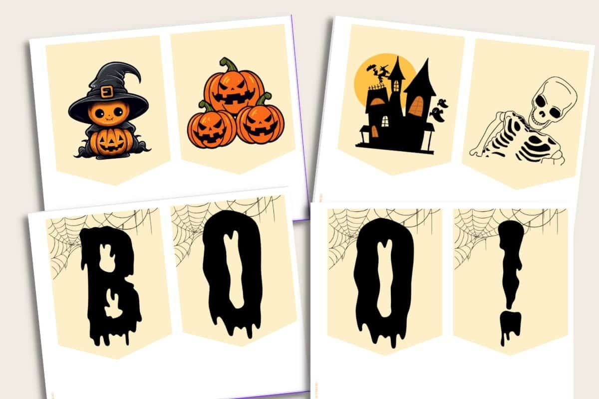 printable halloween decorations printable halloween decorations
