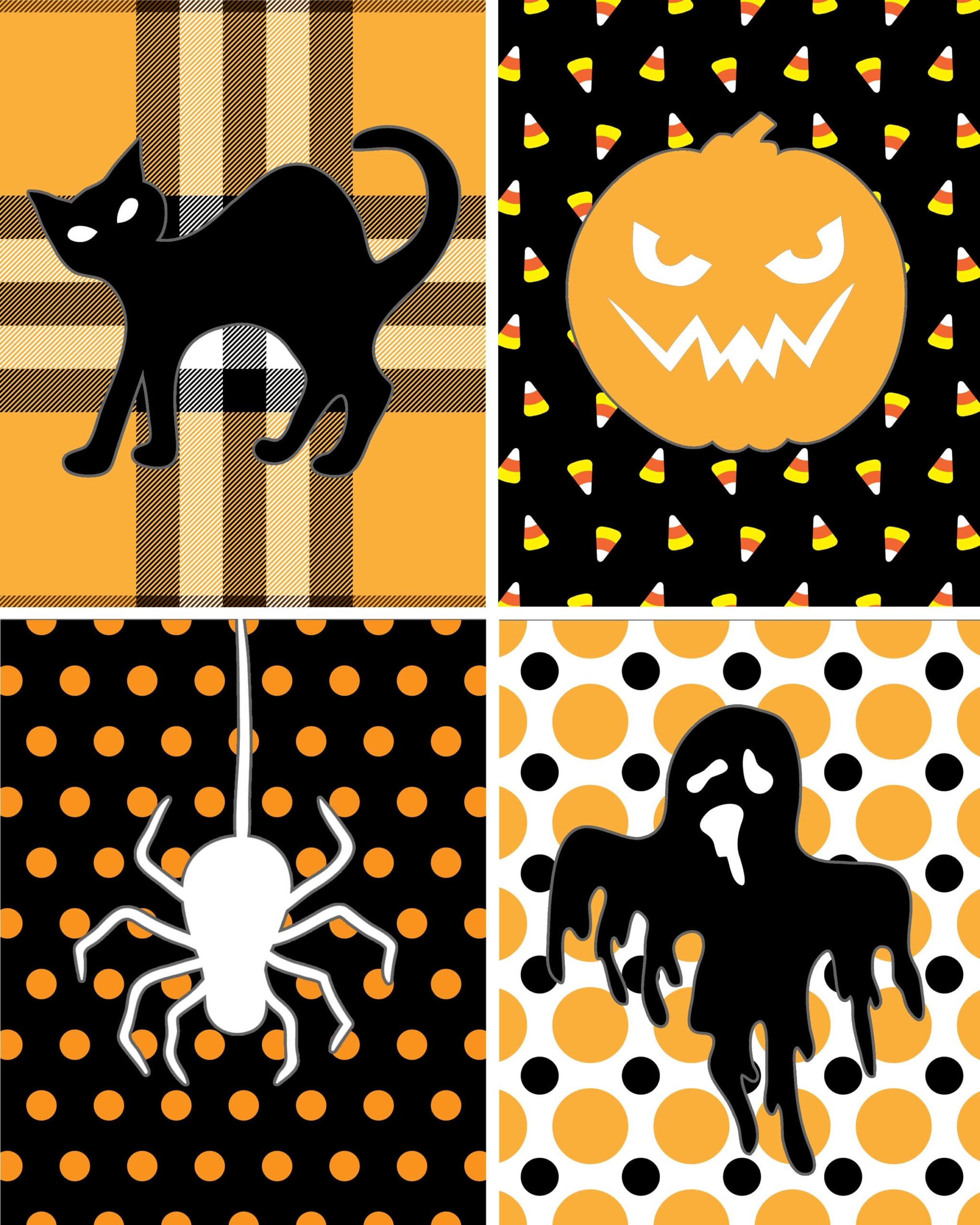 Halloween Silhouette Free Printables How To Nest For Less Halloween Silhouette Free Printables How To Nest For Less