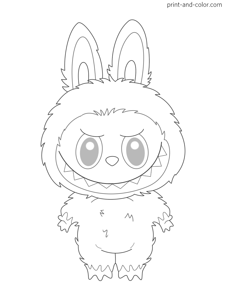 labubu printable coloring pages labubu printable coloring pages