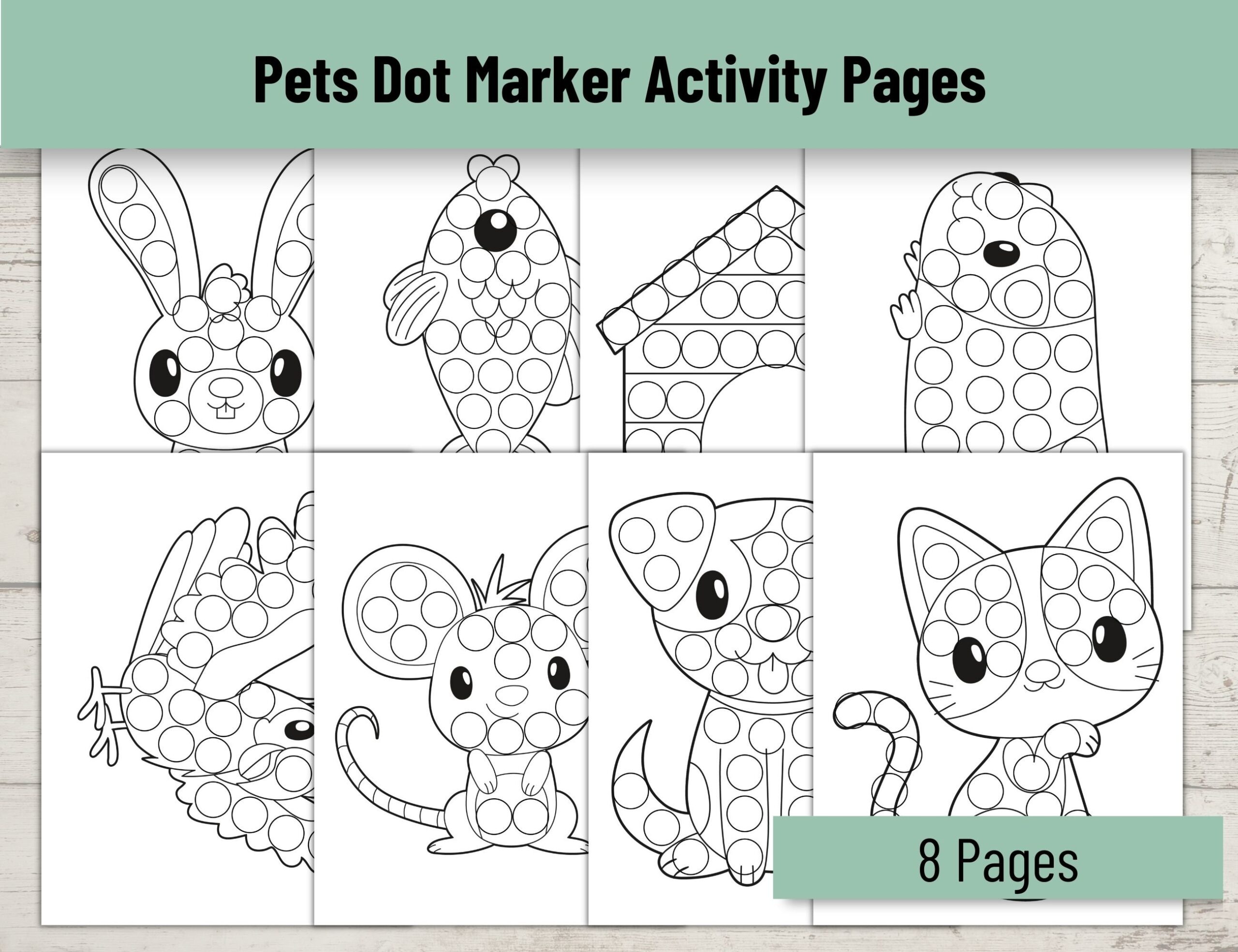 dot marker printables