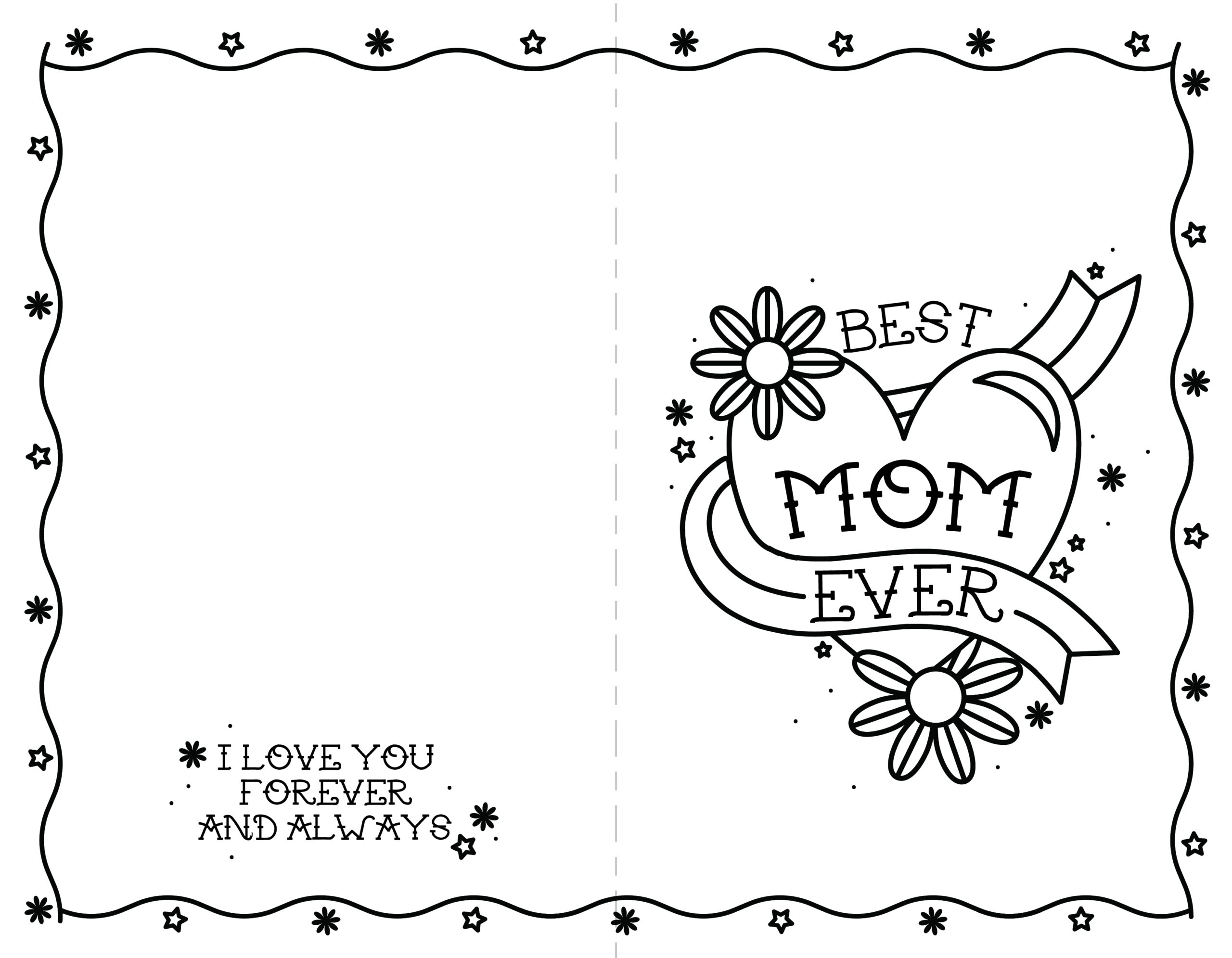 printable mothers day card