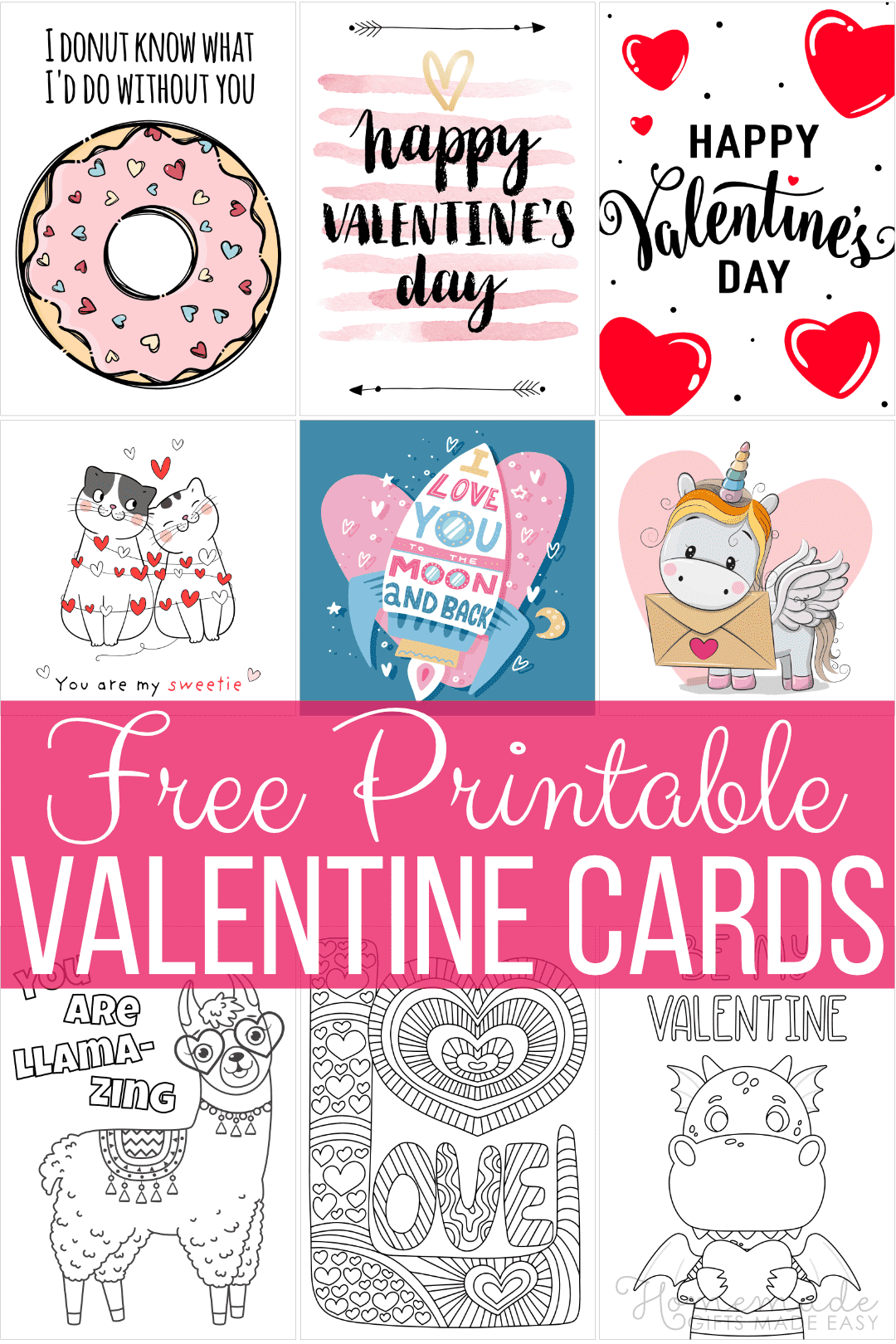 free valentine printables pdf