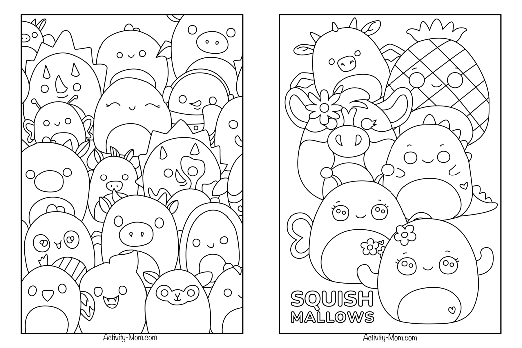 free printable squishmallow coloring pages free printable squishmallow coloring pages