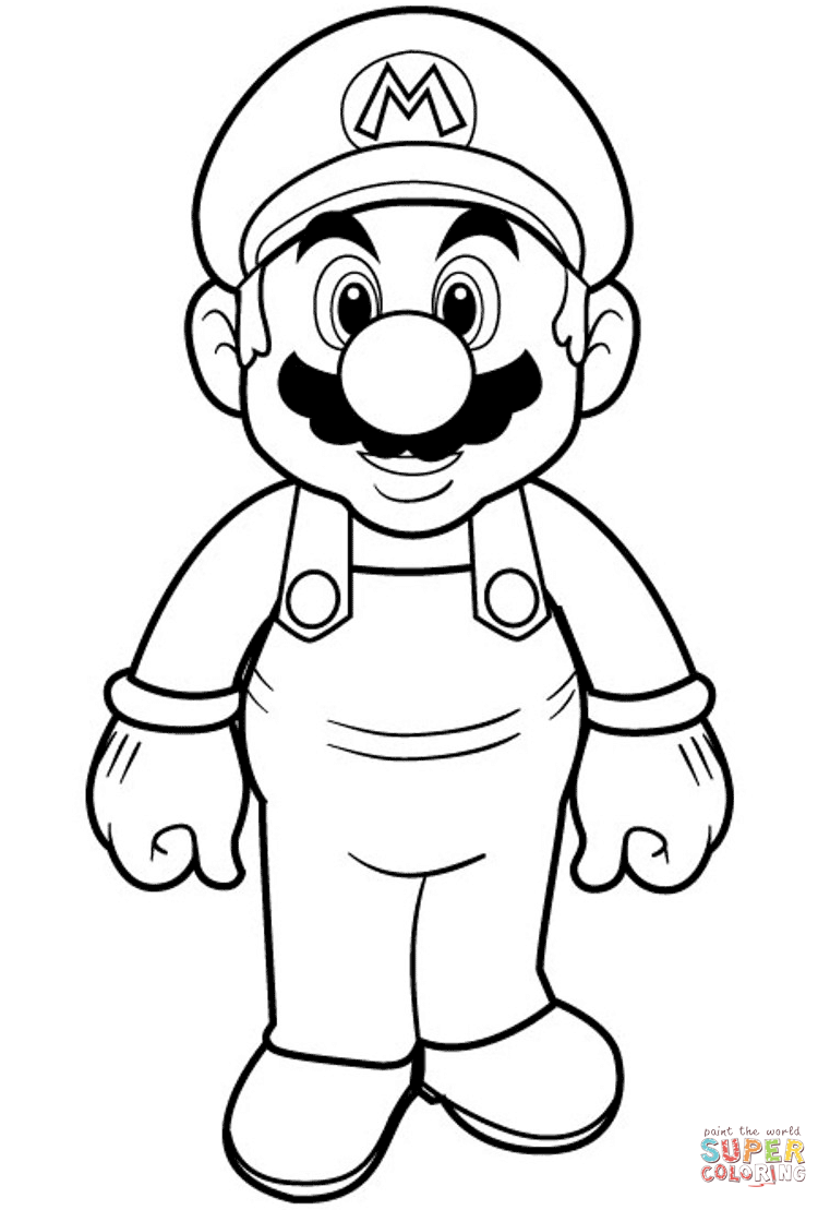 mario brothers printable coloring sheets mario brothers printable coloring sheets