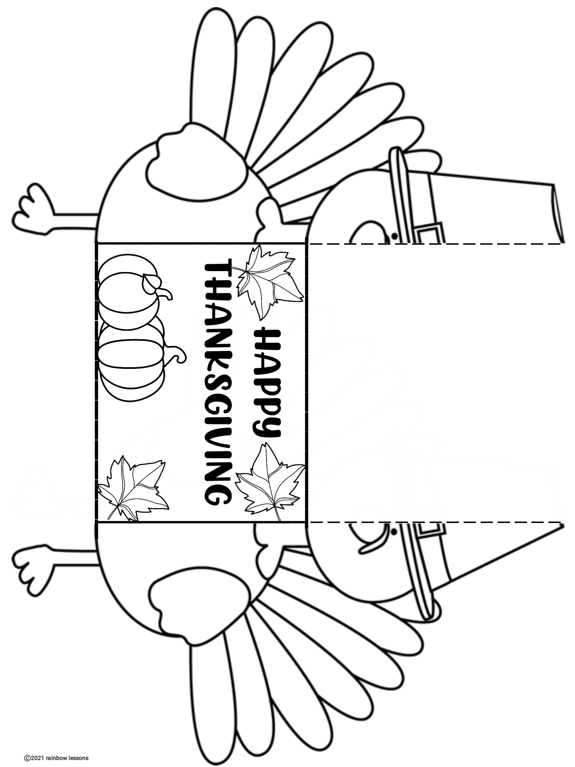 printable crafts for thanksgiving