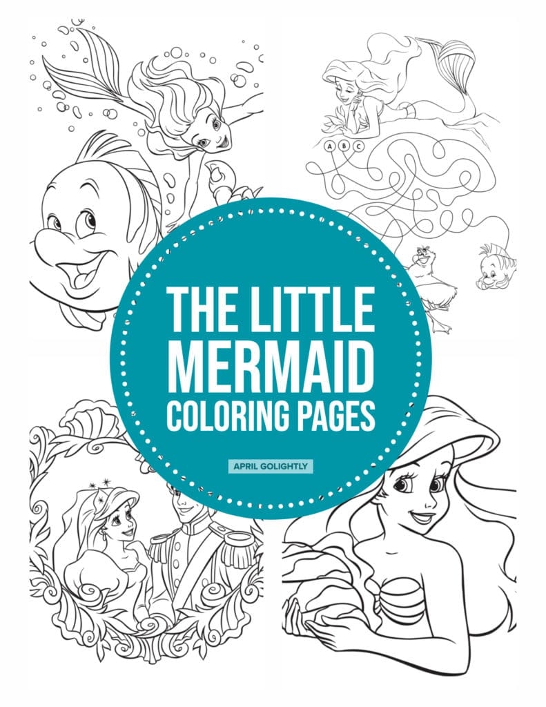 little mermaid coloring pages printable little mermaid coloring pages printable