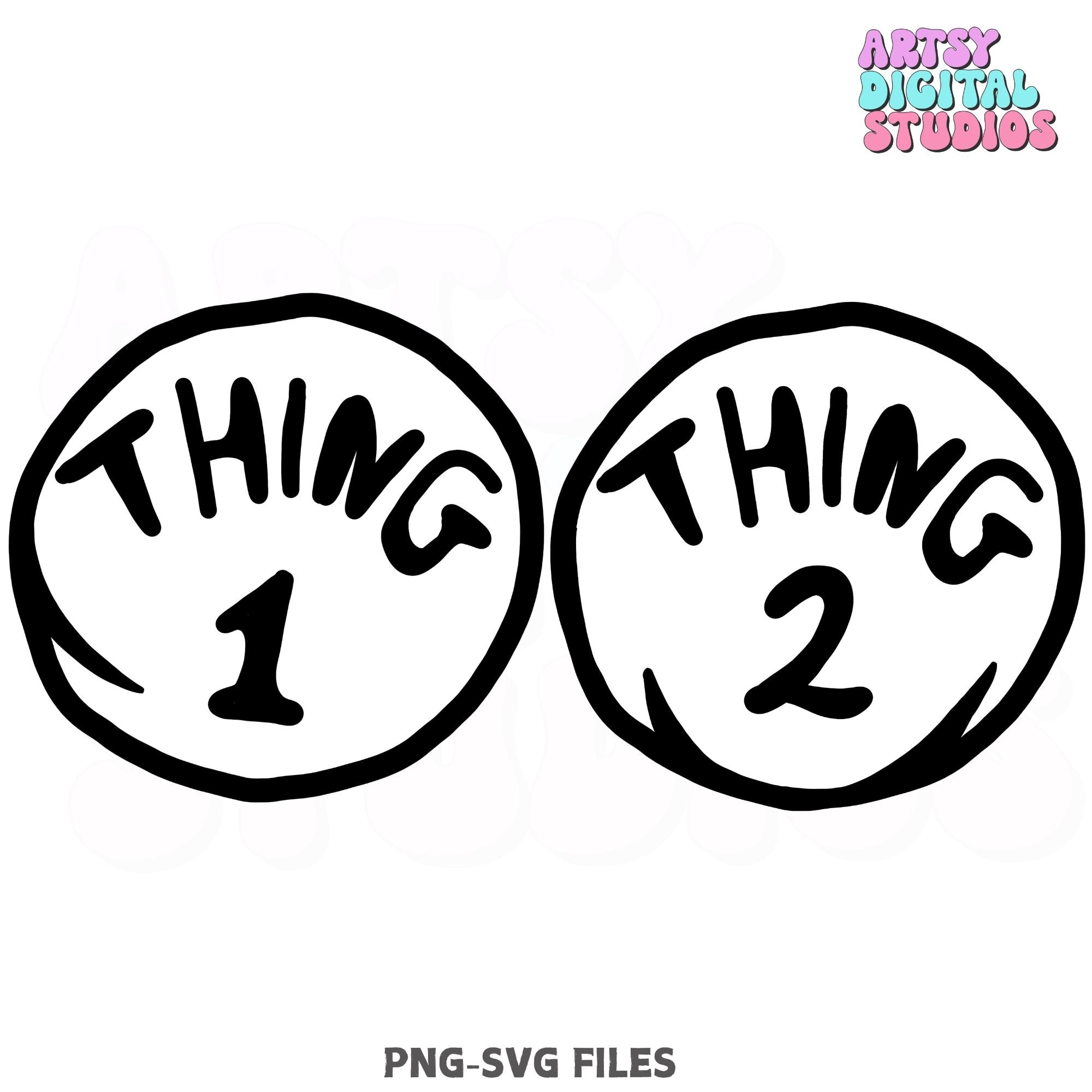 thing one and thing two printables
