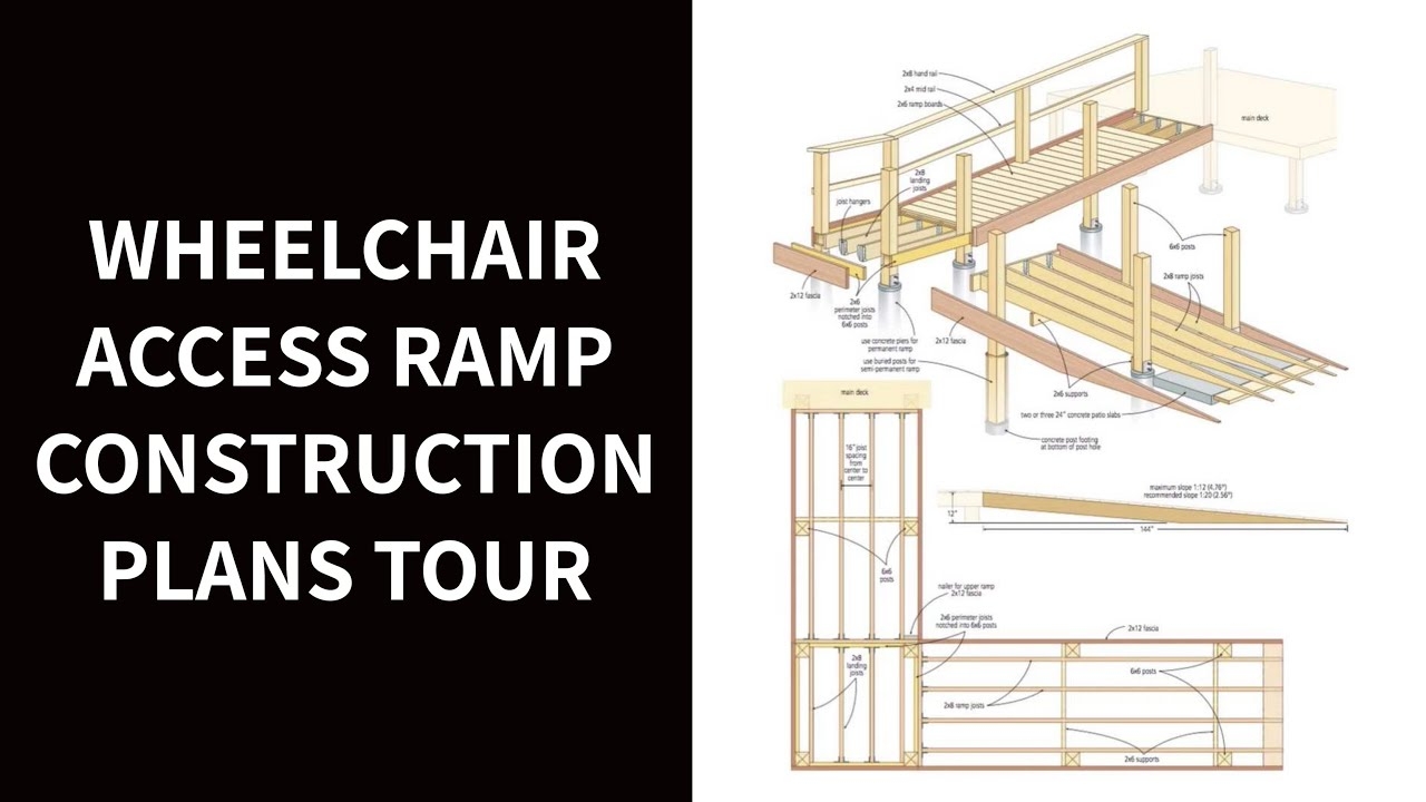 WHEELCHAIR RAMP PLANS How To Build A Good One For Your Home Or Business WHEELCHAIR RAMP PLANS How To Build A Good One For Your Home Or Business
