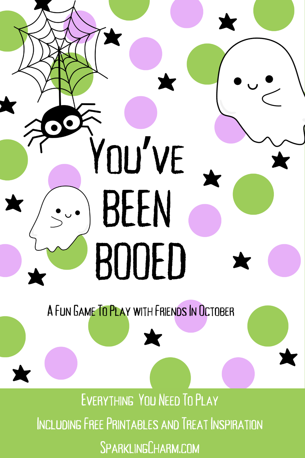 You ve Been Booed Free Printables Sparkling Charm